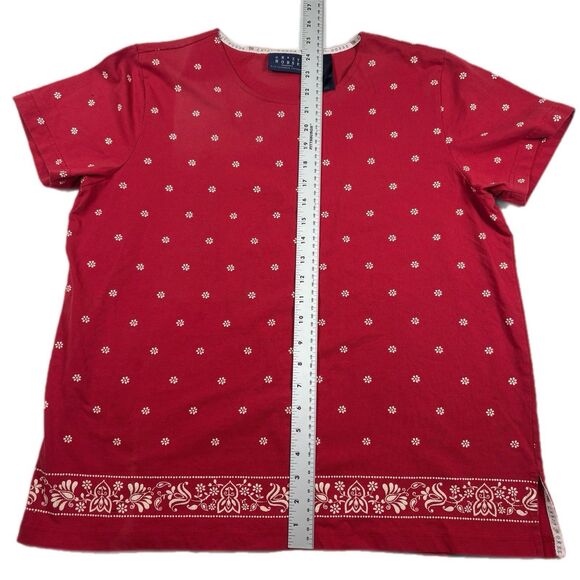 crazy horse liz claiborne Red Top Size XL - Picture 6 of 7